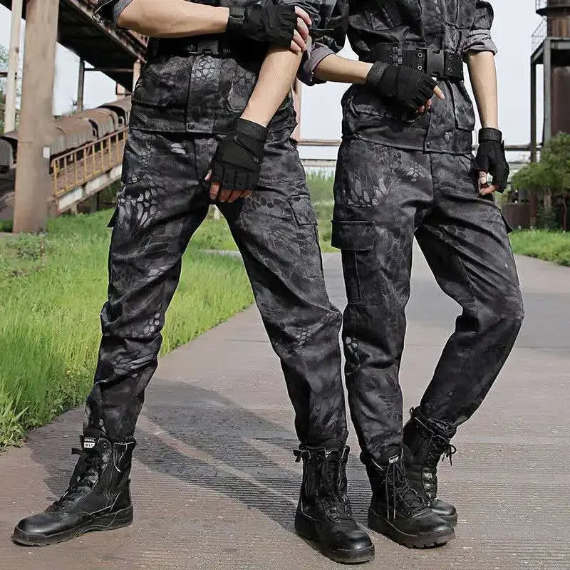 Camouflage Harem Trousers Man Navy Y2k Camo Cargo Pants for Men Loose Outdoor Baggy Cotton Harajuku Cheapest Korean Style Slacks