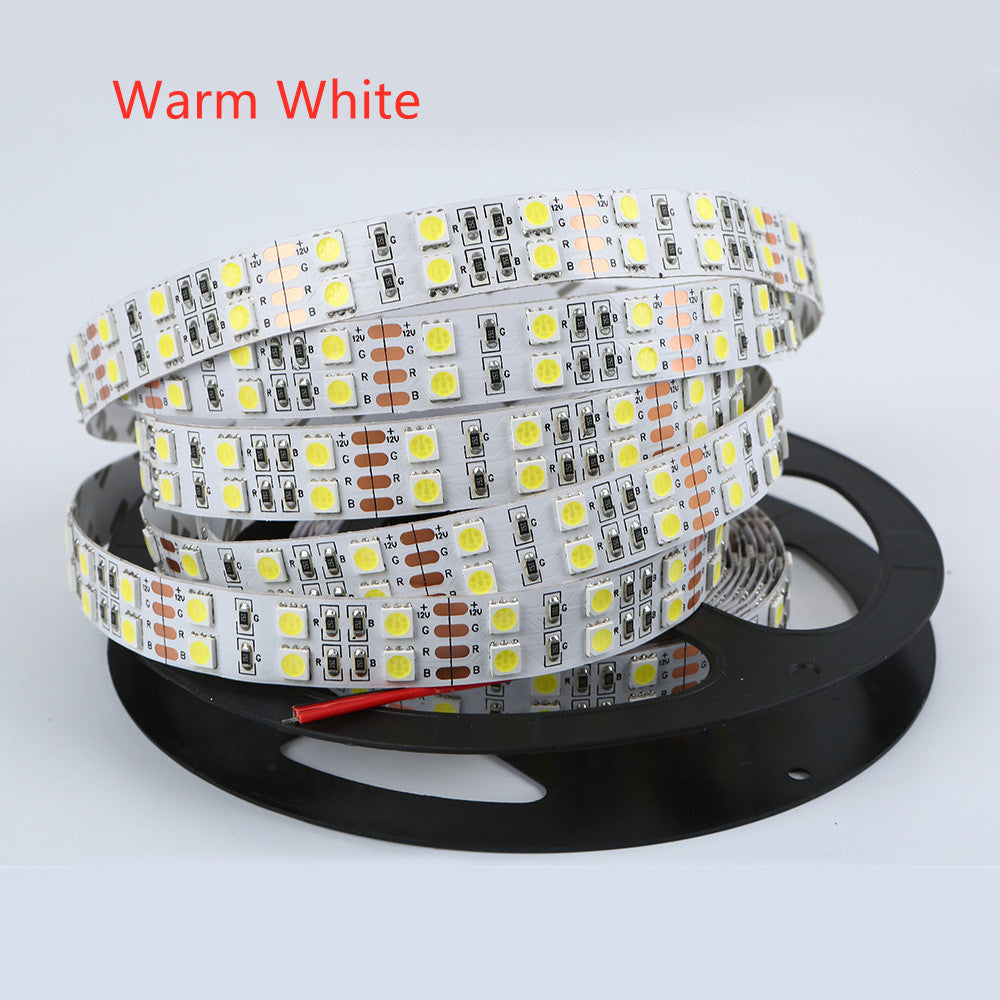 12V Double Row 120 Lights 5050 LED Strip Per Meter