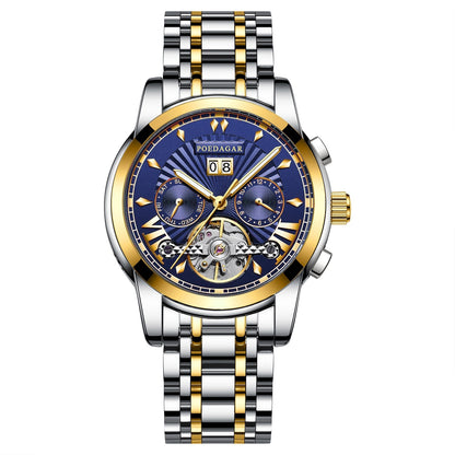 Waterproof Multifunctional Men's Automatic Mechanical Watch