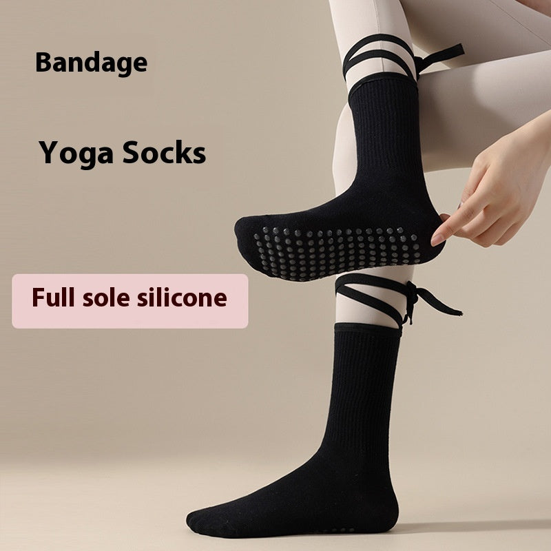 Foot Sole Non-slip Yoga Socks Pilates Exercise Fitness
