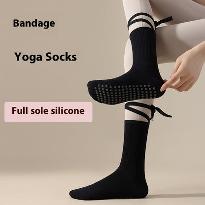 Foot Sole Non-slip Yoga Socks Pilates Exercise Fitness