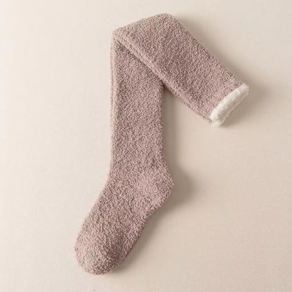 Women's Over-knee Thickened Coral Velvet Socks
