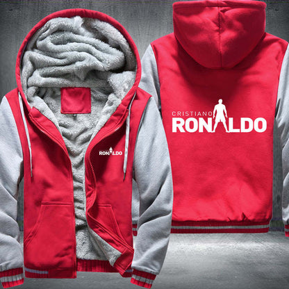 European Size European And American Men's And Women's Couple Hooded Cardigan Warm Fashion Simple Fleece Padded Coat