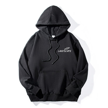 Japanese Tide Ukiyoe Star Print Hoodie Sweatshirt Men