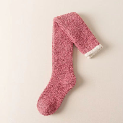 Women's Over-knee Thickened Coral Velvet Socks