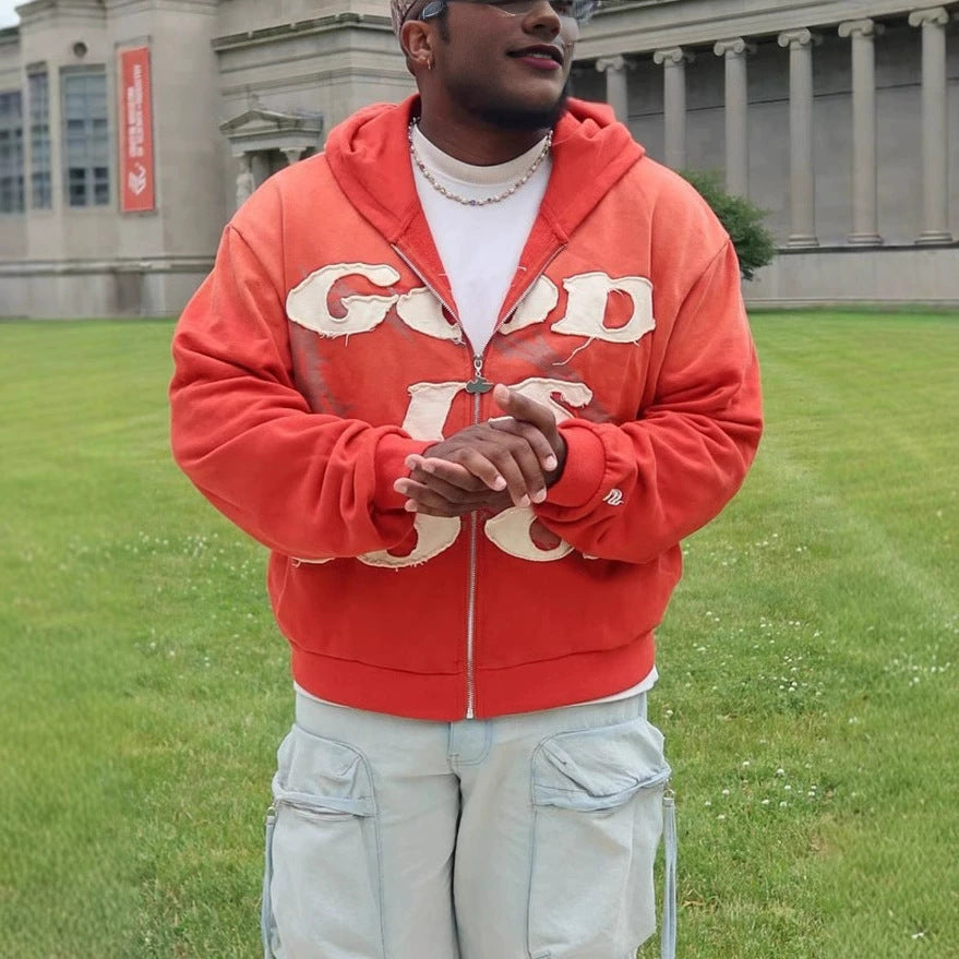 Fashion Digital Printing Loose Men's Women's Pullover