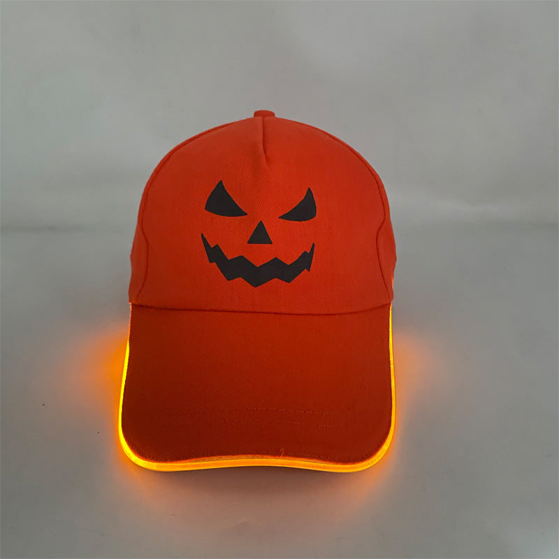 New Halloween LED Baseball Cap