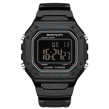 Swimming Waterproof Youth Electronic Watch Simple Alarm Clock