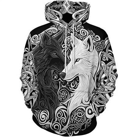 Funny Pattern New Long Sleeve 3d Printing Sweater For Men