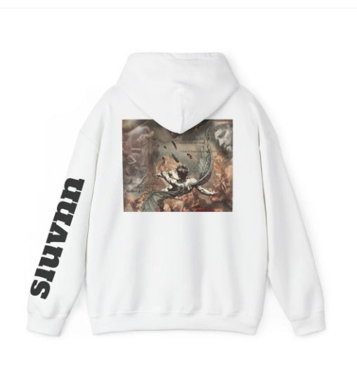 Drop-shoulder Sleeve Casual Sports Hoodie Sweater