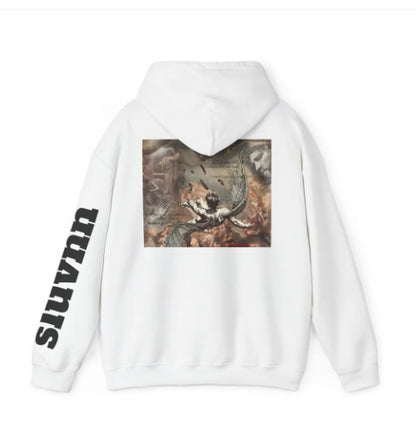 Drop-shoulder Sleeve Casual Sports Hoodie Sweater