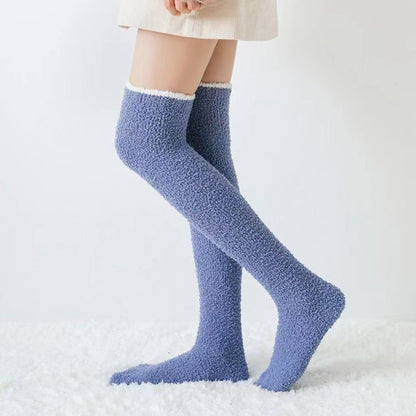 Women's Over-knee Thickened Coral Velvet Socks