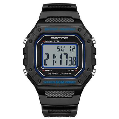 Swimming Waterproof Youth Electronic Watch Simple Alarm Clock