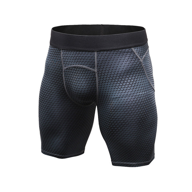 Men's Casual And Comfortable Compression Muscle Gym Shorts