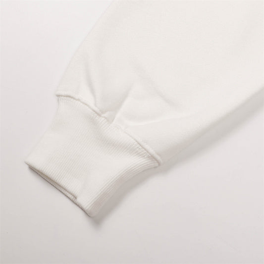 Men's Creative Printing Fleece Hooded Sweatshirt