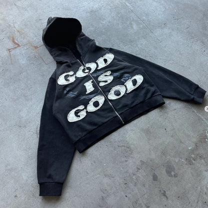 Fashion Digital Printing Loose Men's Women's Pullover