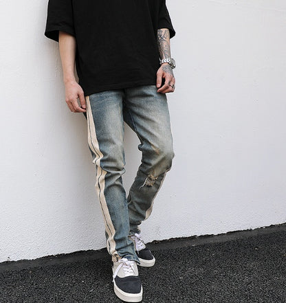 Distressed Retro Denim