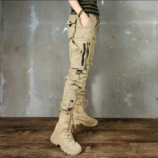 Casual Male Trousers New In Men's Cargo Pants Cotton Baggy Street Luxury Cheap Y2k Vintage High Quality Cheapest Emo Slacks Long