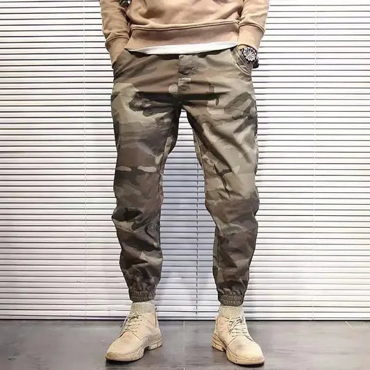 Men's Cargo Pants Camouflage Work Wear Male Trousers Harem Camo Techwear Y2k Emo High Quality Cheap Large Size Fashion Big Loose