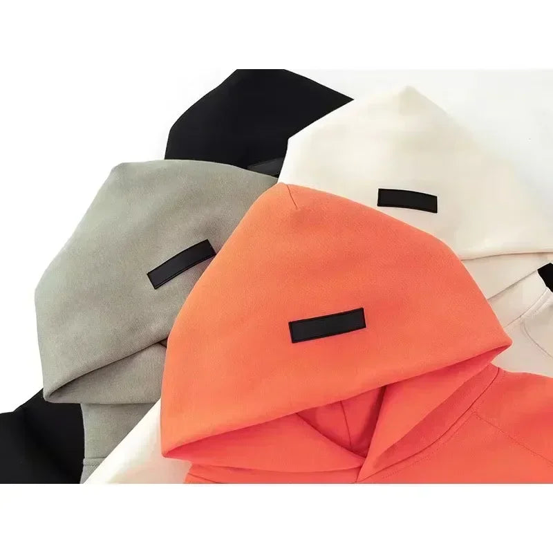 Season 8 Luxury Design Women's Hoodies Chest Two Rows Flocking Letter Logo Sweaters Fashion Brand Couple High Street Hoodie Sets