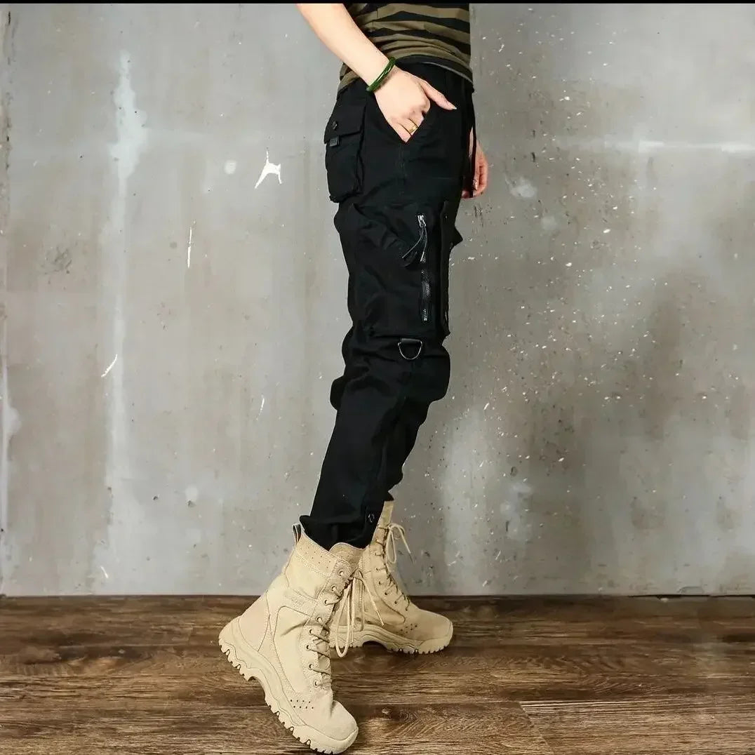 Casual Male Trousers New In Men's Cargo Pants Cotton Baggy Street Luxury Cheap Y2k Vintage High Quality Cheapest Emo Slacks Long