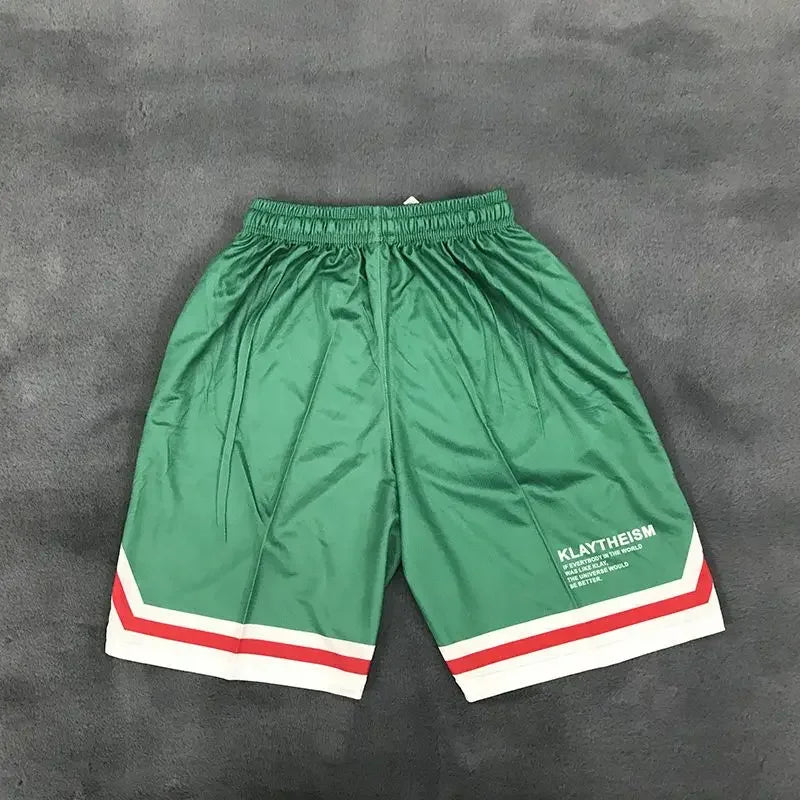 Men's Shorts Gym Green Training Male Short Pants Running Basketball Sweat Summer Personalizate Luxury Cortos Hot Deals Thin Xl