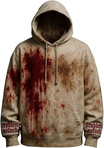 Men's Casual Digital Printing Hoodie Sweater