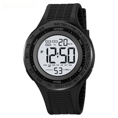 Men's Stylish And Versatile Electronic Watch Luminous Waterproof