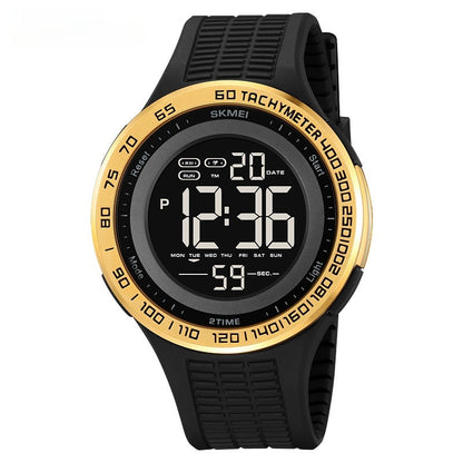 Men's Stylish And Versatile Electronic Watch Luminous Waterproof