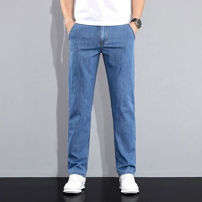 Versatile Stretch Korean Style Slim Fit Trousers