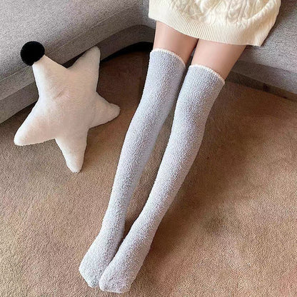 Women's Over-knee Thickened Coral Velvet Socks