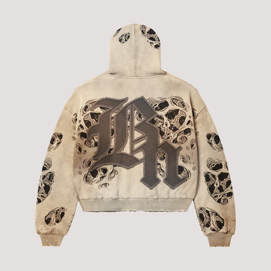 Fashion Casual Printed Polyester Sweater