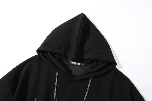High Quality Street Fashion Chain Hoodie