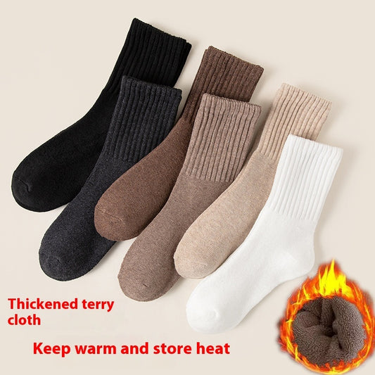 Men's Thickened Fleece-lined Warm Terry Socks